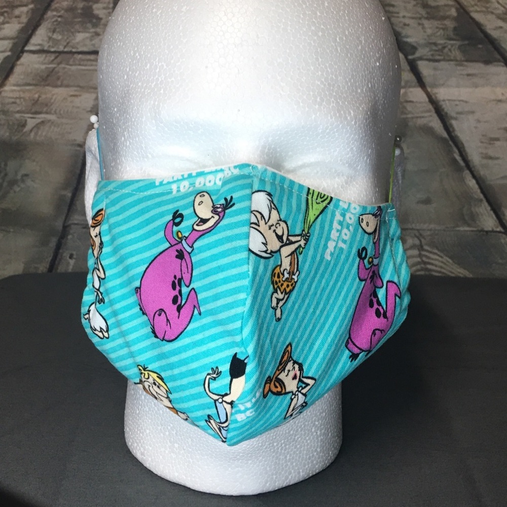 Flintstones Face Mask 100% cotton double layer